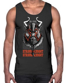 strongknighttshirtdesign 1137#- art pop art- Cotton Tank