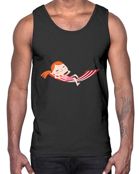 summer characters 63#- summer- Cotton Tank