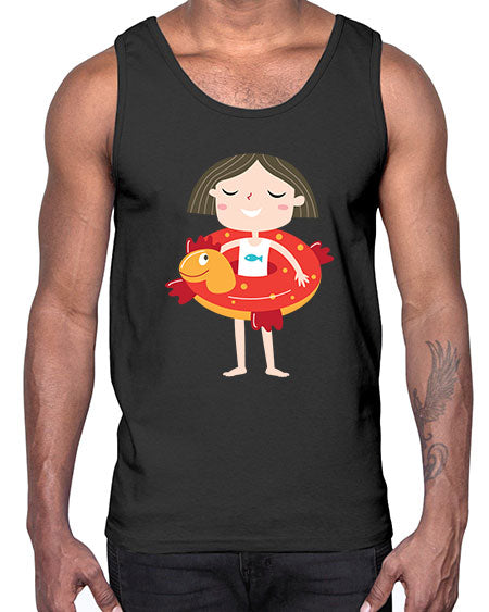 summer characters 67#- summer- Cotton Tank
