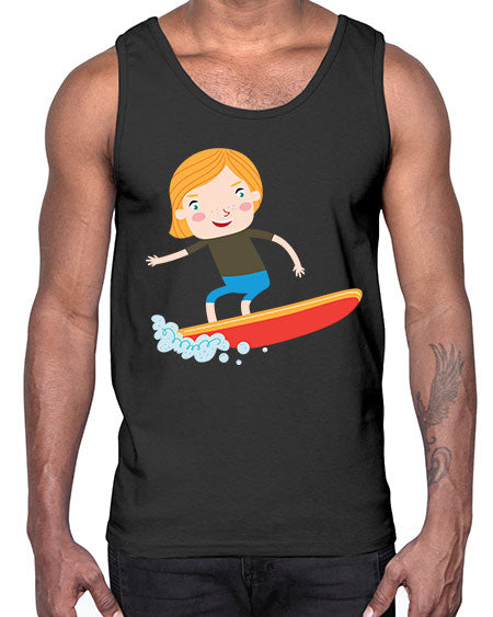 summer characters 70#- summer- Cotton Tank