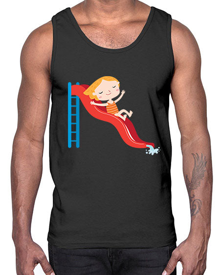 summer characters 74#- summer- Cotton Tank