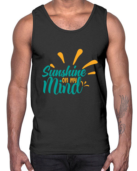 sunshine on my mind Style 74#- summer- Cotton Tank