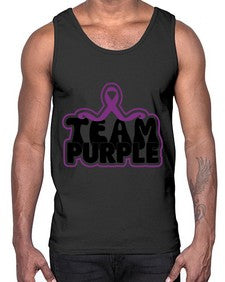 team purple 216#- alzheimers- Cotton Tank