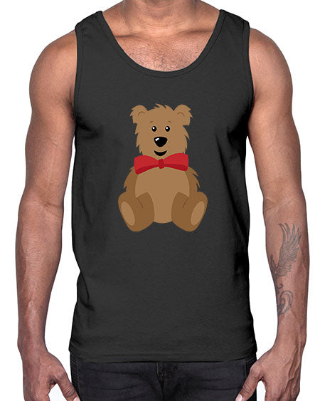 teddy bear 261#- bears - animals- Cotton Tank