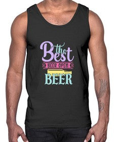 the best beer open beer 414#- beer- Cotton Tank