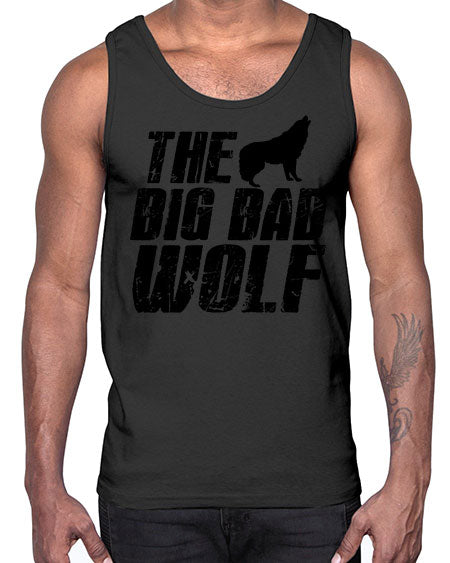 the big bad wolf- wolf- Cotton Tank