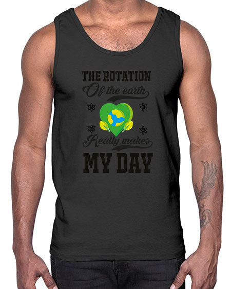 the rotation of the earth really makes my day 13#- nature- Cotton Tank
