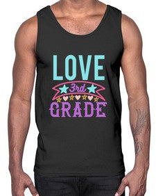 third Grade Love 968#- third grade- Cotton Tank