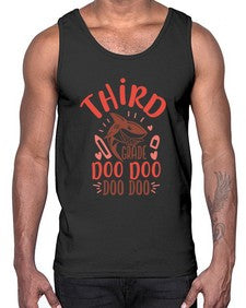 third grade doo doo 954#- third grade- Cotton Tank