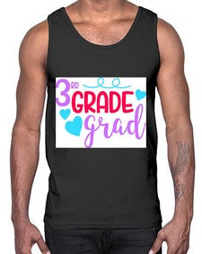 thirdgradegrad 982#- third grade- Cotton Tank