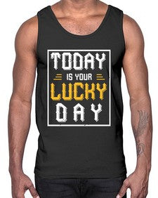 today is your lucky day 1661#- beer- Cotton Tank