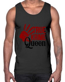 true krime queen 1190#- true crime- Cotton Tank
