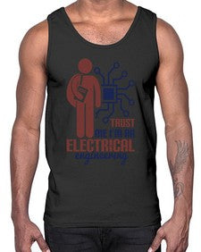 trust me Im an electrical engineering Style 454#- engineer- Cotton Tank