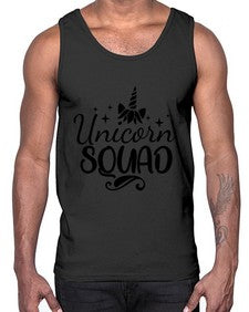 unicorn squad 489#- unicorn- Cotton Tank
