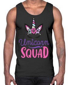 unicorn squad 493#- unicorn- Cotton Tank