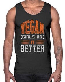vegan girls do it better 452#- vegan- Cotton Tank