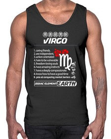 virgo 528#- virgo- Cotton Tank