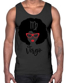 virgo 543#- virgo- Cotton Tank