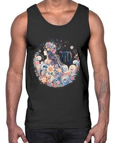 virgo 553#- virgo- Cotton Tank