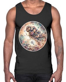 virgo 556#- virgo- Cotton Tank