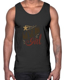 western girl 1244#- western- Cotton Tank