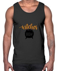 witches brew 6#- witch- Cotton Tank