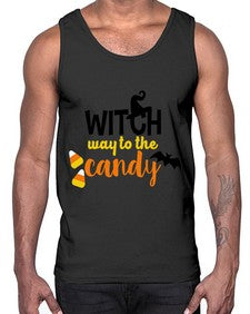 witchwaycandy 4#- witch- Cotton Tank