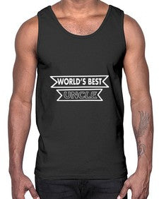 worlds best uncle 698#- uncle- Cotton Tank