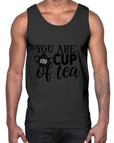 you are my cup of tea 1801#- tea- Cotton Tank