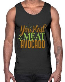 you had me at avocado 504#- Avocado- Cotton Tank