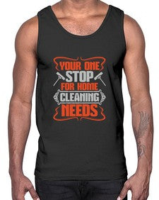 your one stop for home cleaning needs Style 492#- cleaner- Cotton Tank