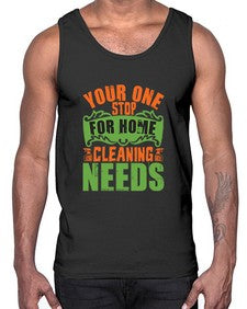your one stop for home cleaning needs Style 493#- cleaner- Cotton Tank