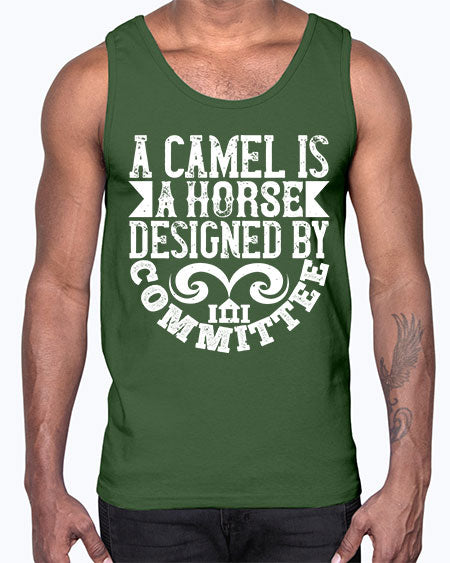 A camel is a horse designed by committee Style 1#- architect- Cotton Tank