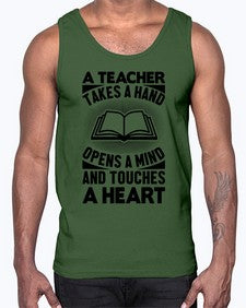 A teacher Style 23#- teacher- Cotton Tank