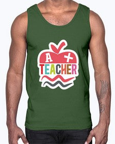 ATeacher 583#- teacher- Cotton Tank