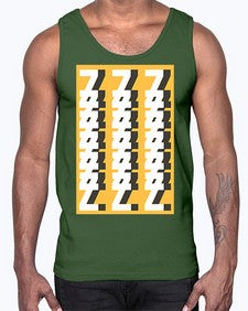 Abstract Shape 187#- art pop art- Cotton Tank