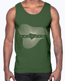 Abstract Shape 188#- art pop art- Cotton Tank