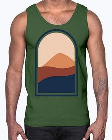 Abstract Shape 192#- art pop art- Cotton Tank