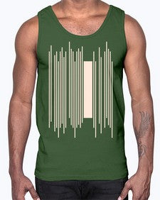 Abstract Shape 205#- art pop art- Cotton Tank