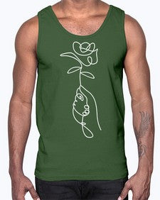 Abstract Shape 206#- art pop art- Cotton Tank