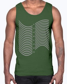 Abstract Shape 209#- art pop art- Cotton Tank
