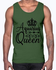 Aquarius queen 74#- aquarius- Cotton Tank