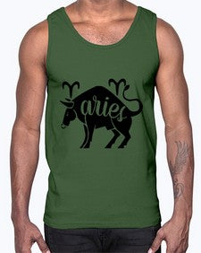 Aries 104#- aries- Cotton Tank
