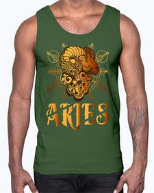 Aries 121#- aries- Cotton Tank