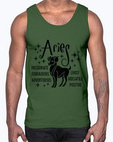 Aries 93#- aries- Cotton Tank