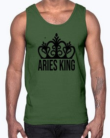 Aries king 107#- aries- Cotton Tank