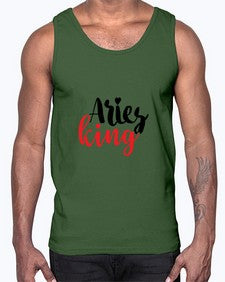 Aries king 96#- aries- Cotton Tank