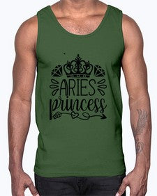 Aries princess 114#- aries- Cotton Tank