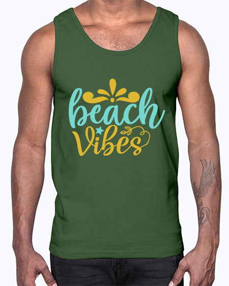 BEACH VIBES Style 70#- summer- Cotton Tank