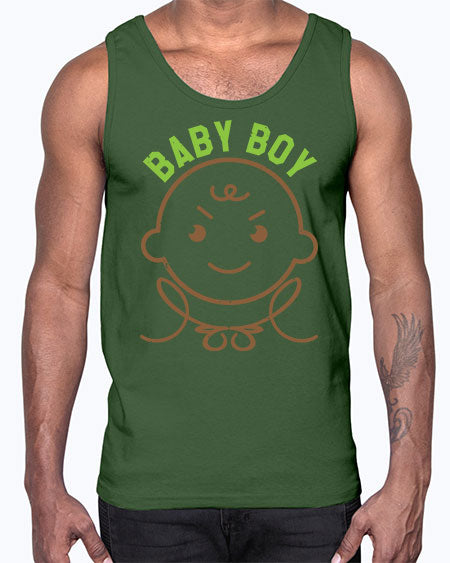 Baby Boy Style 23#- baby shower- Cotton Tank